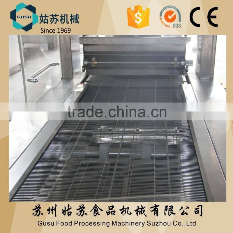 Automatic chocolate pies coating machine wholesale 86-18662218656