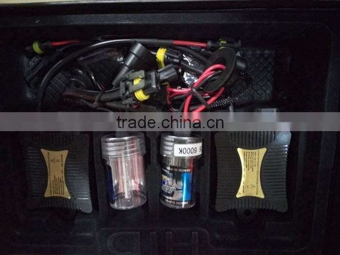 35W headlight hid bi-xenon bulb 6000K angel eye rings driving light