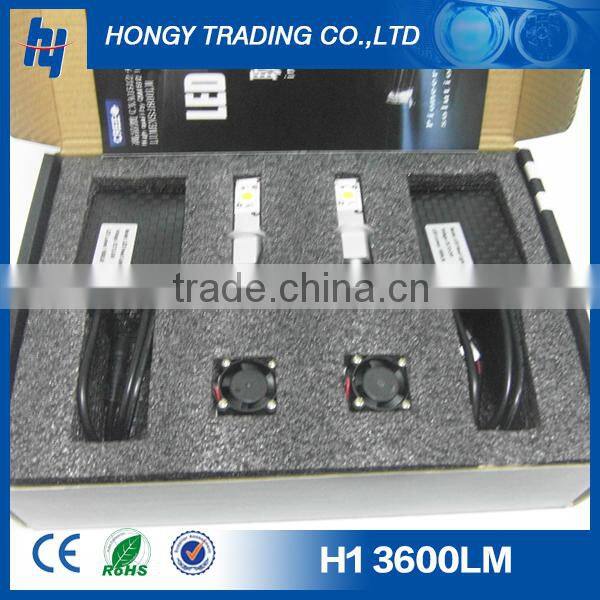 led h1 headlight 1800lm