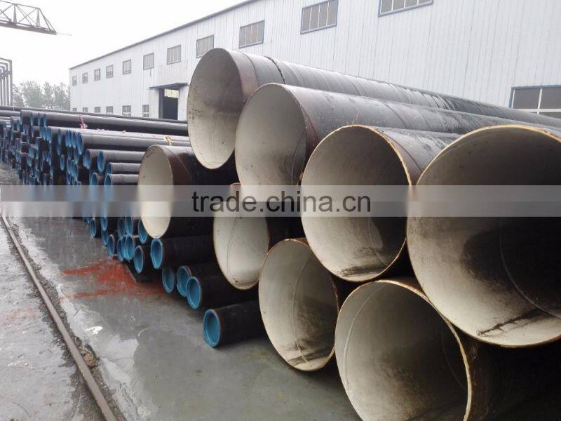 Drainage water used PE coated steel pipe