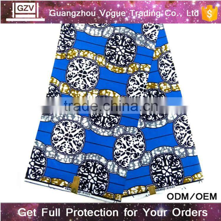 Online wholesale high quality comfortable 100% cotton george green african print fabric kenya for kids