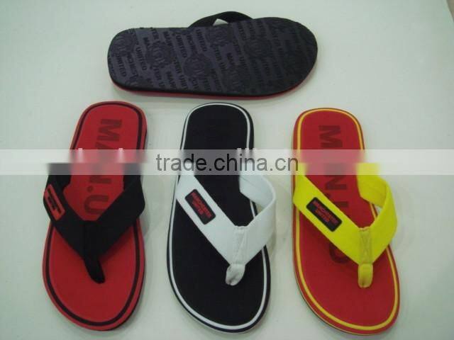 663 LOULUEN Cheap Wholesale Printed EVA Slippers Manufacturing Custom Flip Flops