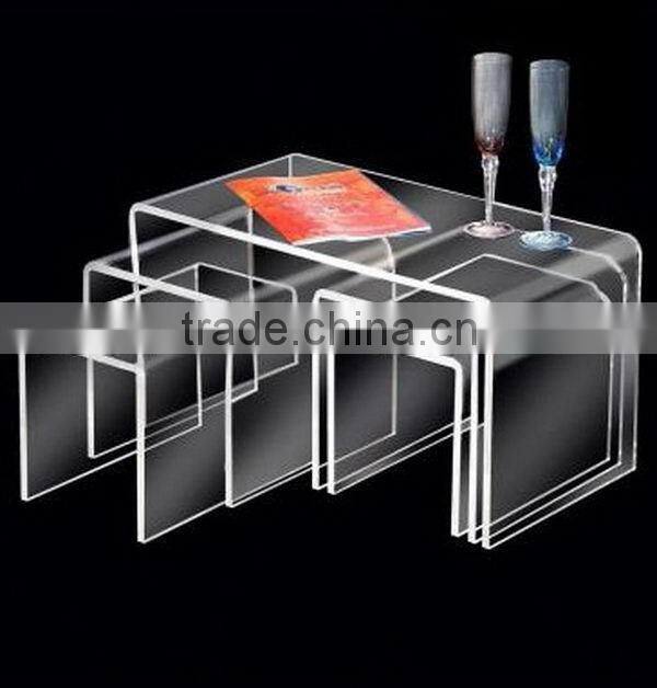 Bottom price antique acrylic cake riser