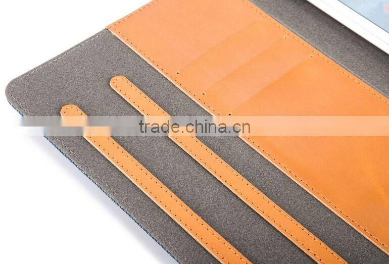 Fashion Jeans Cloth Leather Tablet Case Mobile Phone Case for Apple iPhone/ iPad Air/iPad 5