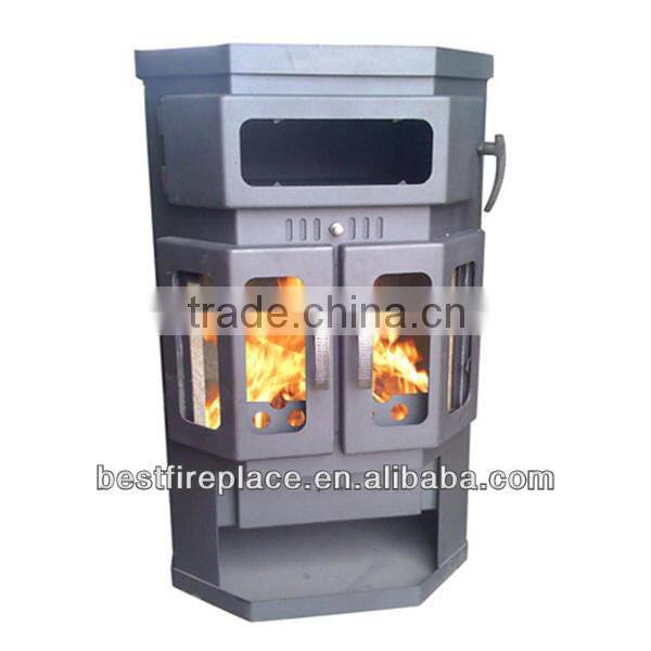 Wood Burning Stove with Oven