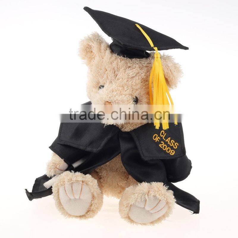 ICTI Custom Plush Graduation Teddy Bear with Bachelor Uniform