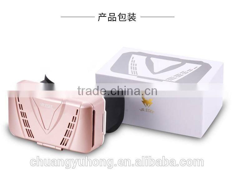 New 3D Glasses Vr Esee Headset Virtual Reality 3D Glasses Mobile Vr Big FOV For IOS/Android 360 Degrees Full Viewing