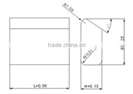 hot sale durable reasonable price Cemented Carbide Snow Plough part/solid carbide tools/tungsten part
