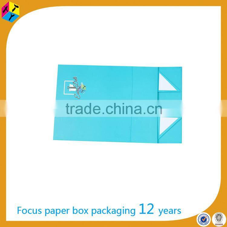rectangle cardboard paper folding gift box