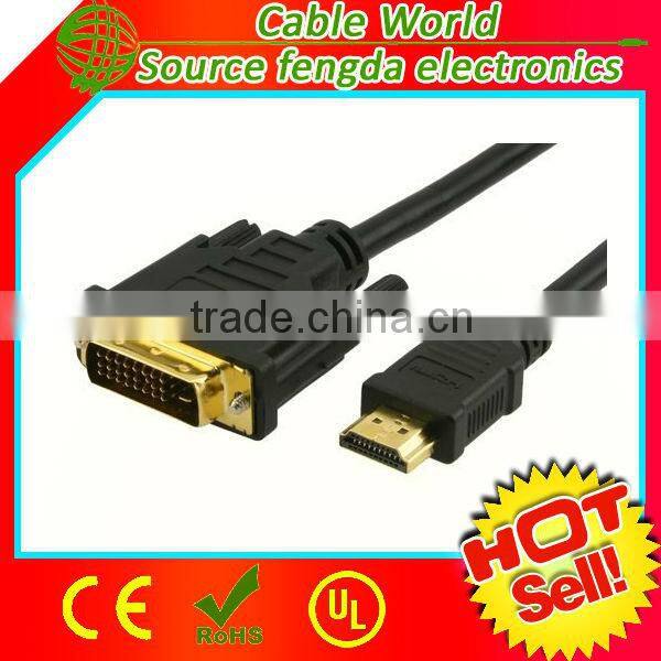 OEM vga/dvi cable assembly hdb 15-pin plug vga cable