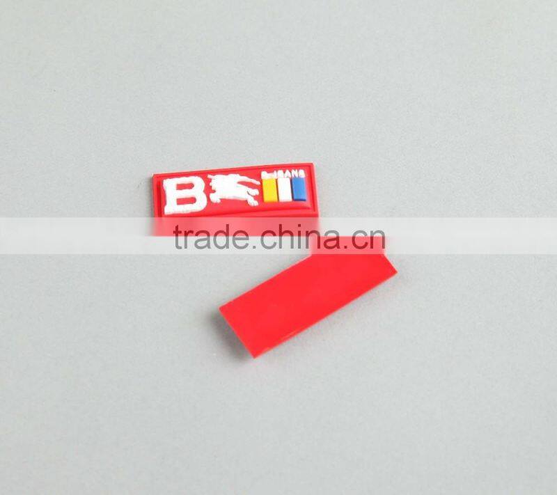 High Quality Customized PVC Rubber Silicone Label Patch For Bag