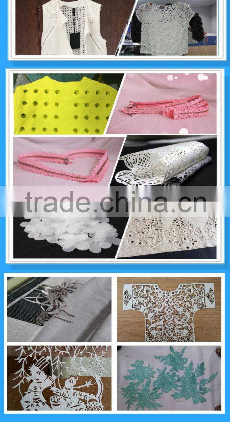 Skype nancyhyy88 laser machine cut flower cloth feeder automatic fabric cutting machine