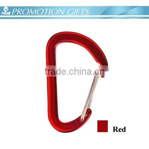 customized aluminum alloy carabiner hook