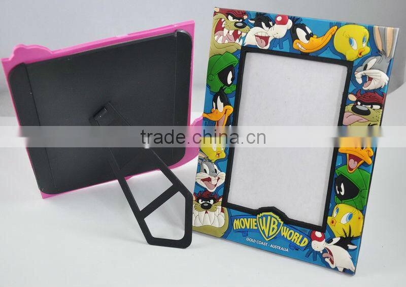 OEM Design Magnetic fridge magnet photo frame , custom magnetic picture frame , refrigerator magnet frame