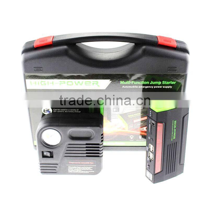 68800mAh Multi-function Car emergency first aid kit for car jump starter power bank kit