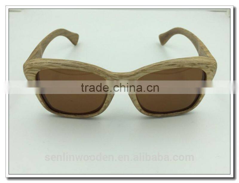 Trade Assurance Sunglasses 2015 New Products Custom Promotional Wooden Sun Glasses Eyewear Bamboo Sunglasses