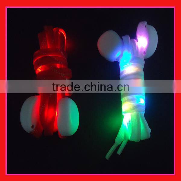 cheapest led flashing shoelace with 3 light model