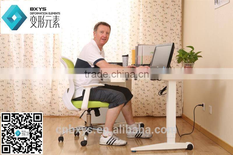 New design electric desk height with motorized in two motors with great price