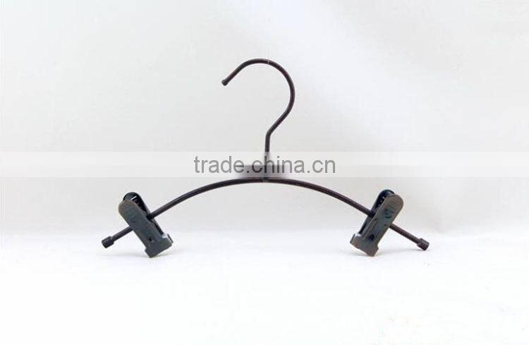 Creative Copper Metal Clips hanger for Pants, Wire Skirt Hanger
