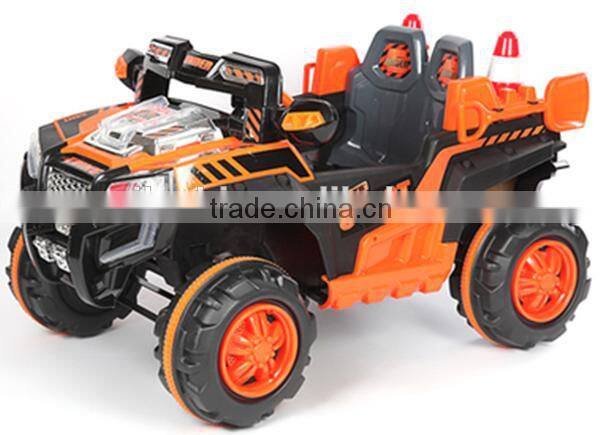 Ride On Toy Style and ABS Plastic Type kids car,Double driver baby remote control car