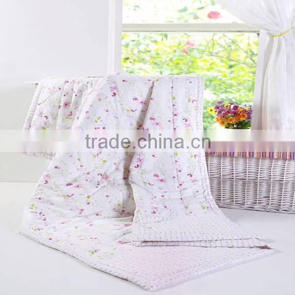 100% polyester summer patch work cotton quilt