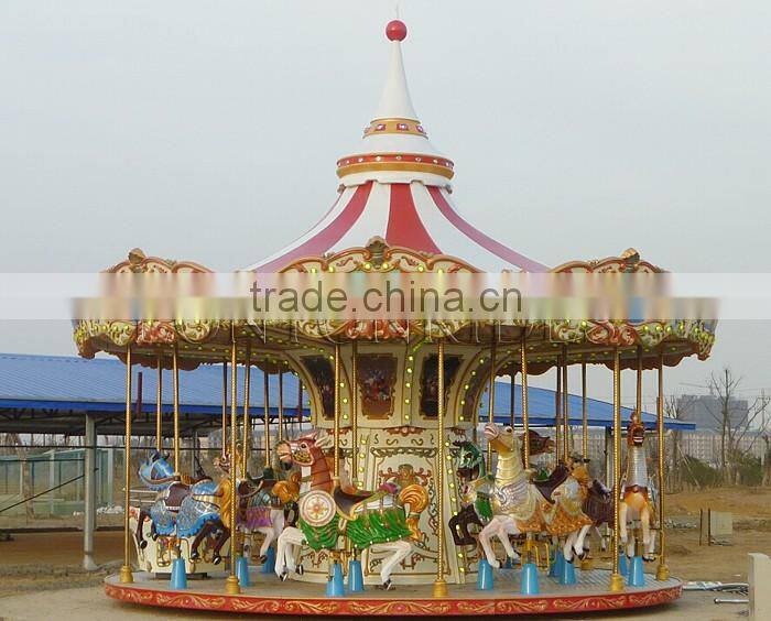 Classical Amusement Park Rides Fairground Rides Carousel for Sale