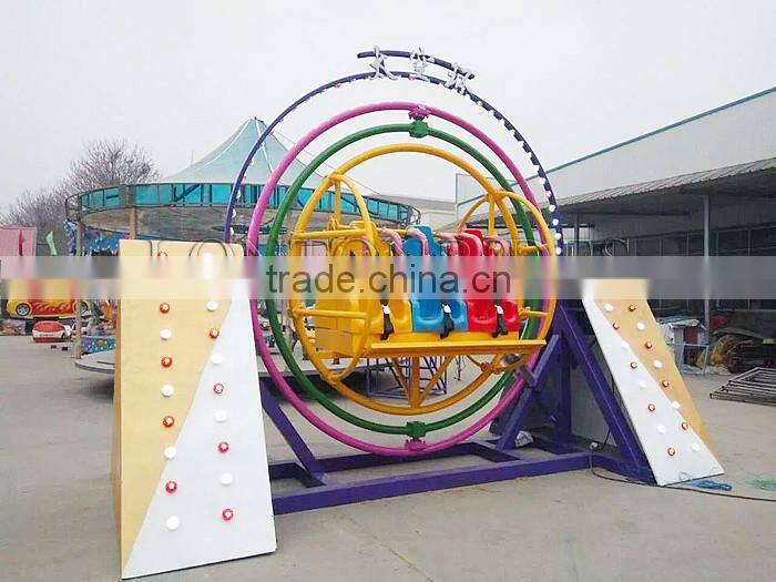 Hot Sale Adult Amusement Machine,Fairground Thrill Rides Human Gyroscope For Sale