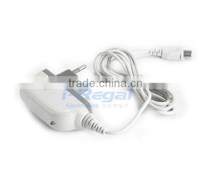 High quality travel charger dual color mini wall charger for mobile phone