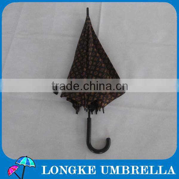 25"Automatic open Straight Umbrella Promotional umbrella