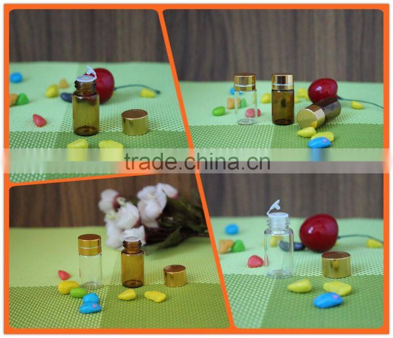 high quality 10m clear glass vial with dropper for Lab 064R