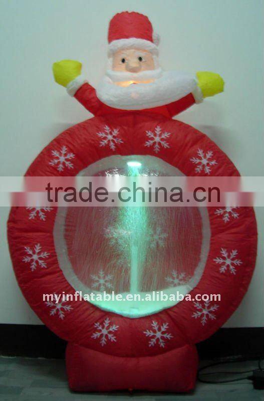 christmas inflatable santa
