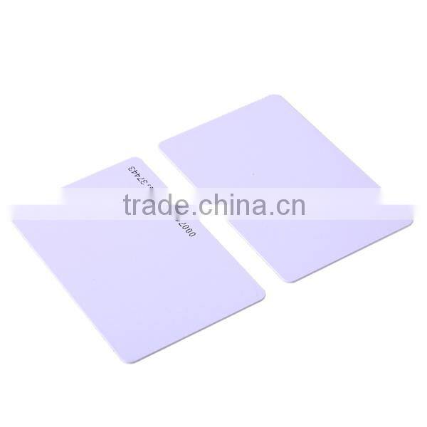 Blank Sample Employee Pvc ID Card Support Print Employee Message