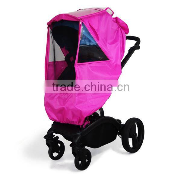 baby stroller accessories rainshield baby stroller cover baby stroller rain cover with PVC