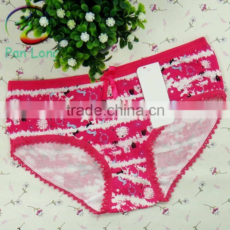 2015 new Sexy Briefs underwear undergarments for girls lace panties colorful hipster