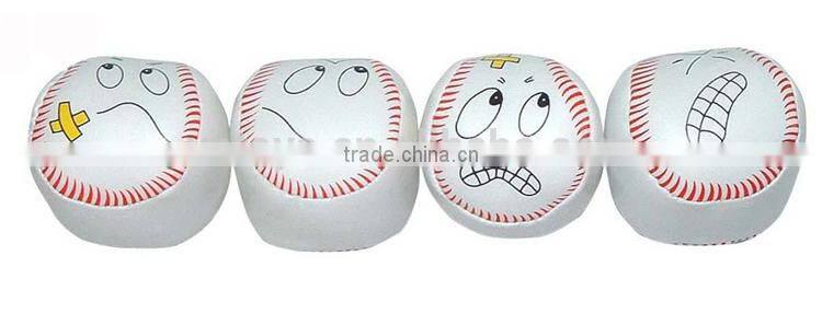 Christmas crazt ball toy with different funny faces balls