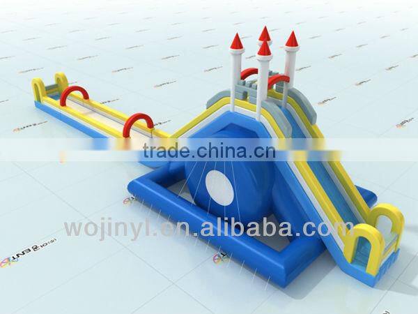 inflatable pool slides for inground pools/small inflatable water slide for sale