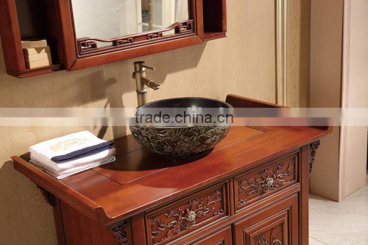 Wholesale endurable antique bathroom mirror cabinet and vanities