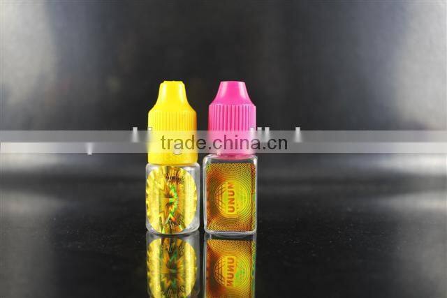 30ml bottles hologram sticker for eliquid bottle