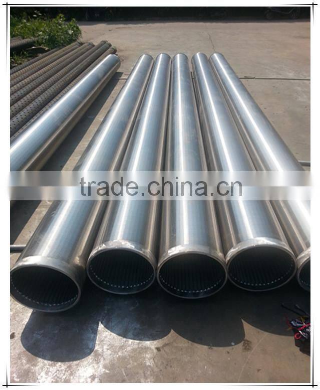 stainless steel wire mesh wedge wire screen for water well