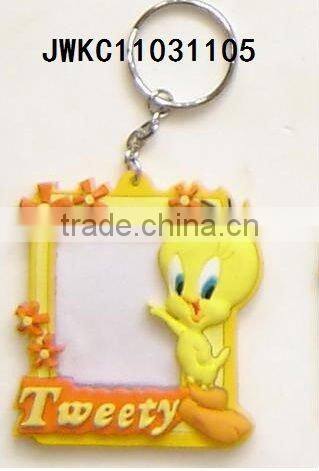 2016 BEST SELLING various mini 3D digital photo frame keychain with pictures