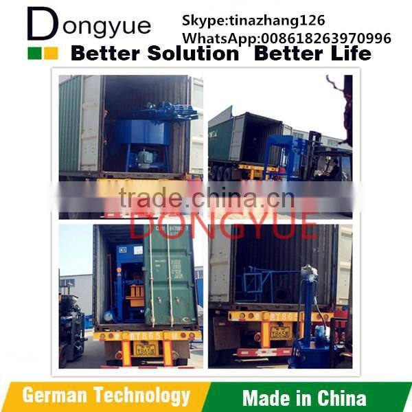 New QT4-30 small investment diesel power concrete block forming machine price