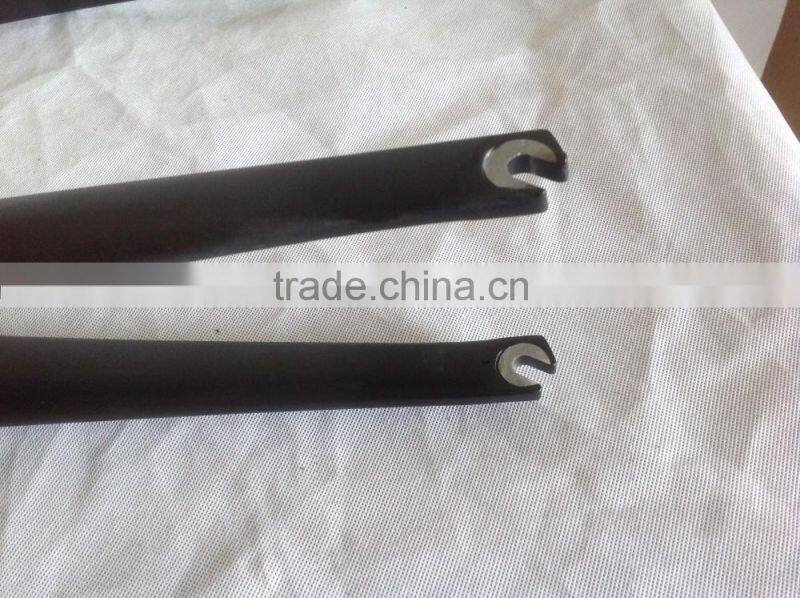 2016 cheap fixed gear road bike carbon fork,carbon front fork.