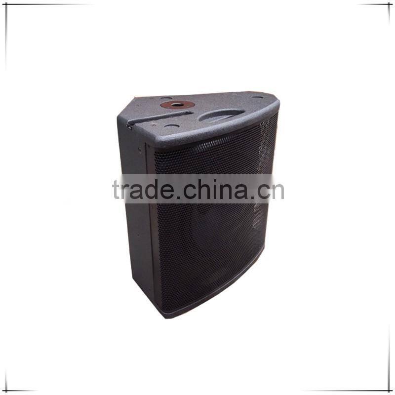 CM-15 powavesound PA loud speaker 15 inch coaxial powered stage monitor sound systems