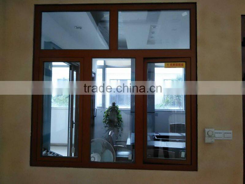 TOP Gradet Aluminum Casement Windows with 6000 Series Aluminium Double Glazed