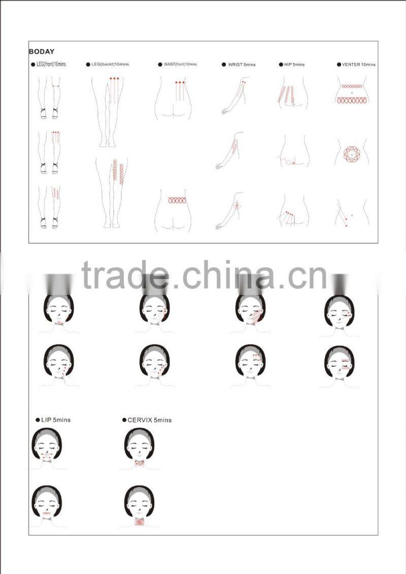 5 In 1 EMS RF LED Mesotherapy For Face /Skin Rejuvenation Equipment /Beauty Machine BD-T123