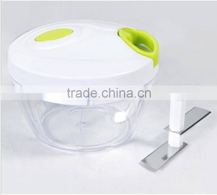 Hot Sale Hand Pull Food Chopper, Kitchen manual food Blender food processor, vegetable chopper