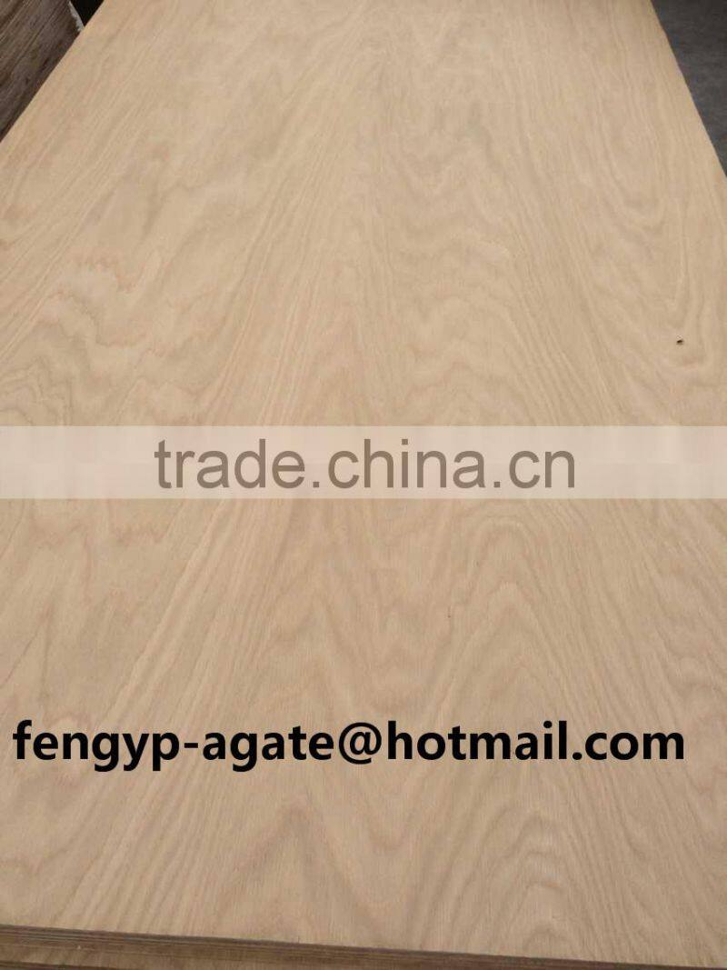 Natural white oak plywood
