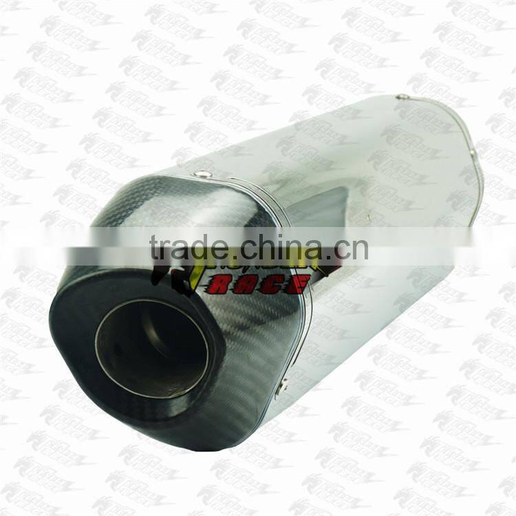 Factory direct Stainless steel muffler exhaust pipe slip on