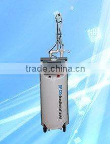 Patent design CE intense 10600nm RF CO2 fractional laser with 8.4 inch colorful touch screen for skin rejuvenation