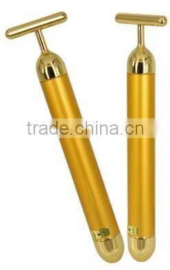 24K gold top quality cheap massager bar